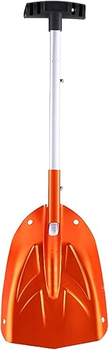 Herramienta de eliminación de barro de arena de nieve de aleación de aluminio, pala de nieve retráctil, pala de hielo de nieve de invierno, kit al