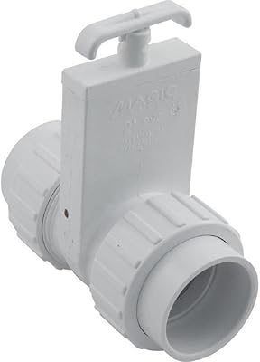 Magic Uni-Body valve 2 inch with Union 0501-20 by Magic Plastics