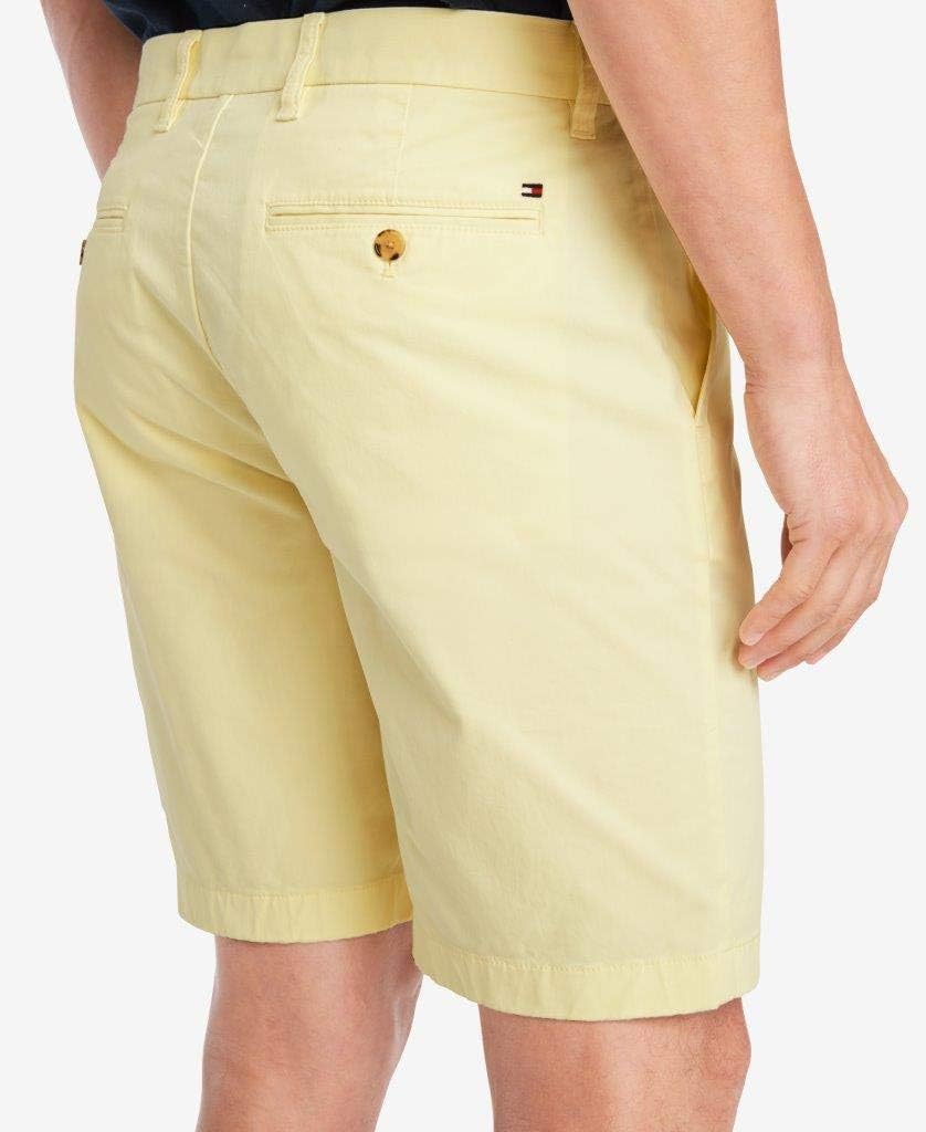 Tommy Hilfiger Mens Casual Stretch 9 Inch Inseam Chino Shorts