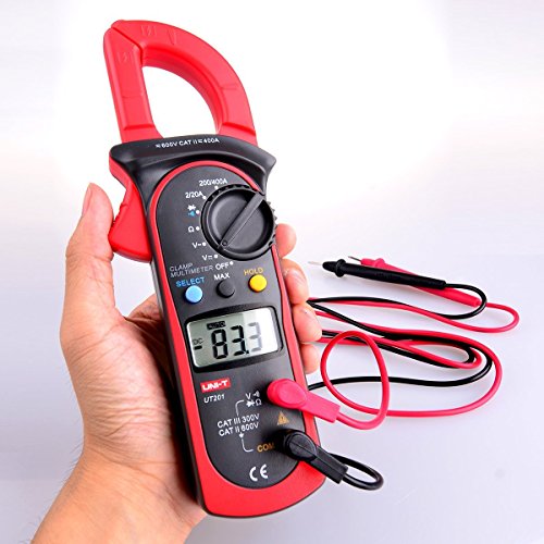 Image of UNI-T UT201+ 400A Digital Clamp Meter 4000 Counts Multimeter auto Range True RMS clamp Meter DC Current Meter By Skyking 
