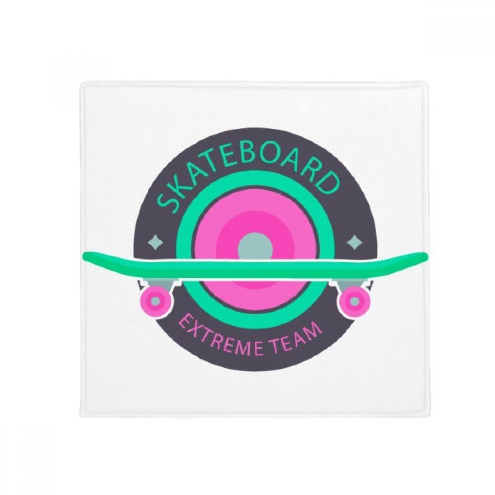 Tapis de ski antidérapant multicolore 60x60cm, idée cadeau originale pour la maison