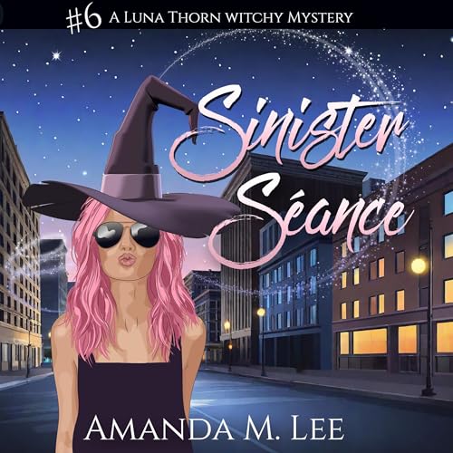 Sinister Séance Audiolibro Por Amanda M. Lee arte de portada