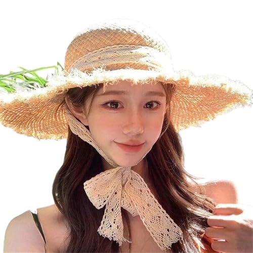 Women Straw Sunscreen Sun Spring Summer Caps Travel Chic Clothing