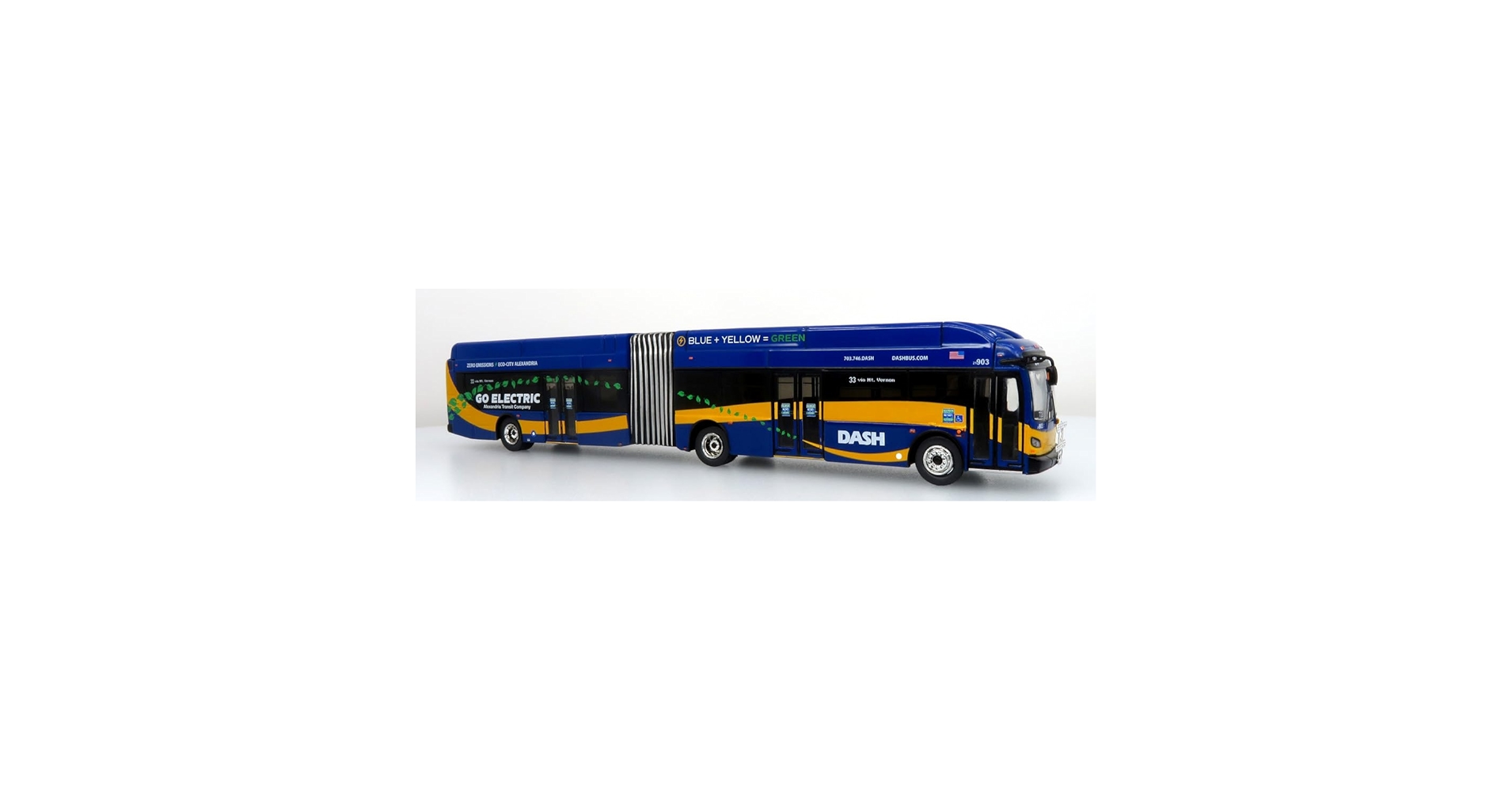 Amazon.com: Iconic Replicas New Flyer Xcelsior Articulted