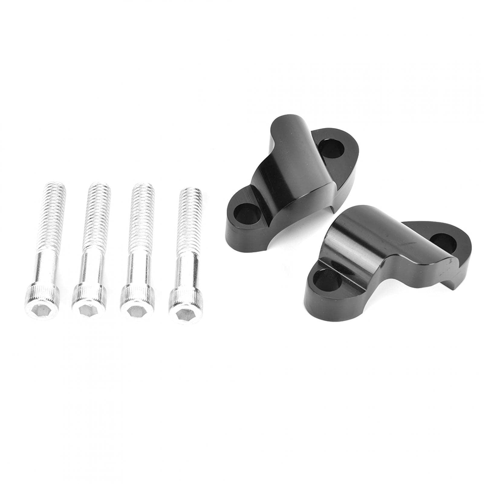 Riser Forty Eight Adattatore per Altezza Manubrio Moto In Alluminio Adatto Forty Eight Xl1200x Nero Riser Manubrio Morsetto T7w890