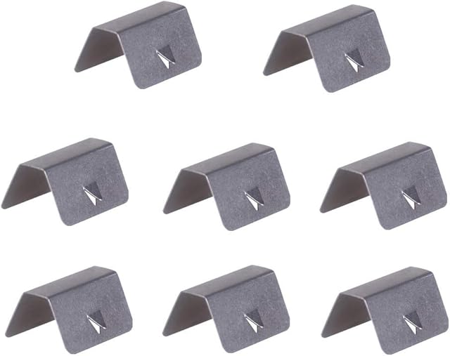 YISIFEINUO 8 Pcs Wind Deflector Clips Stainless Steel Wind Rain Deflector Fitting Clips Compatible with Heko G3