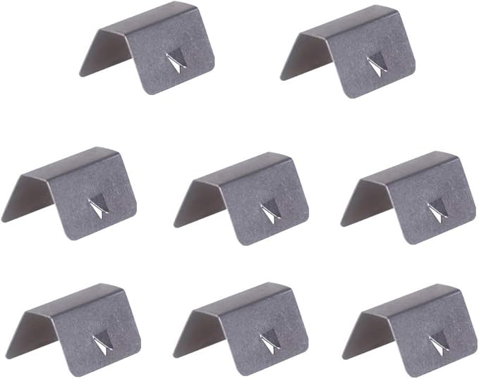 YISIFEINUO 8 Pcs Wind Deflector Clips Stainless Steel Wind Rain