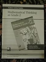 Mathematical Thinking at Grade 2: Student Activity Booklet - Investigations in Number, Data and Space 1572326611 Book Cover
