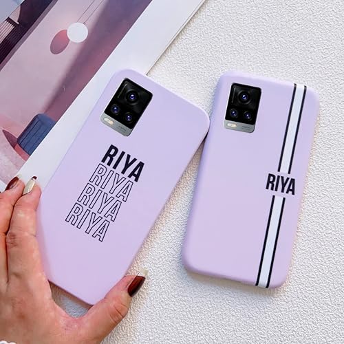 Image of COLORflow Back Cover Compatible with Vivo V20 | Ombre Color Customized Back Cover Compatible with Vivo V20