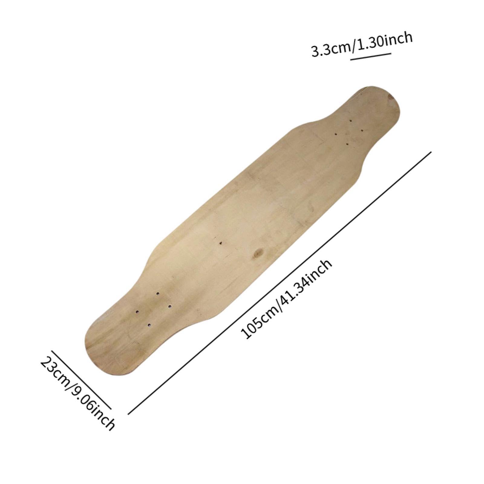 kowaku Planche de Skateboard Vierge à Peindre Soi-même, Idéale pour Développer Sa Créativité et Ses Artistiques (Enfants, Adultes, Garçons et Filles)