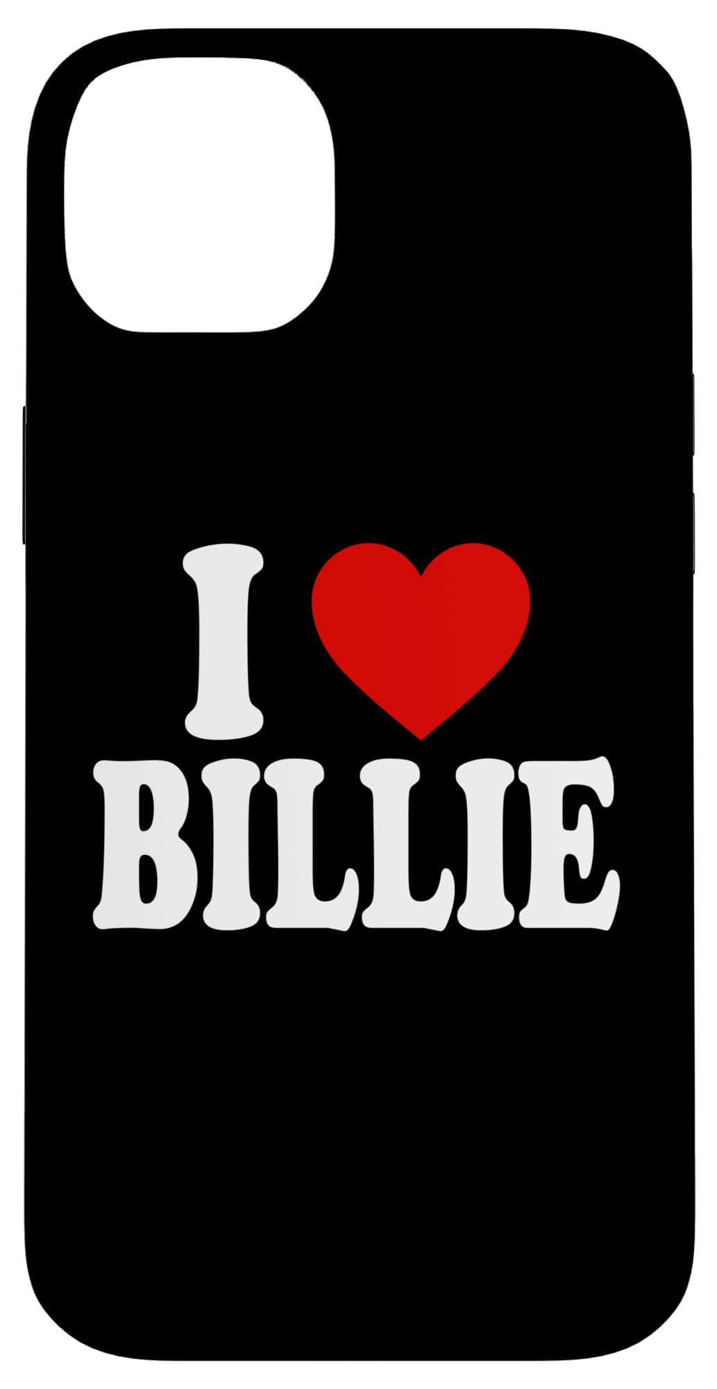 I Heart Love Billie Case for iPhone 14 Plus