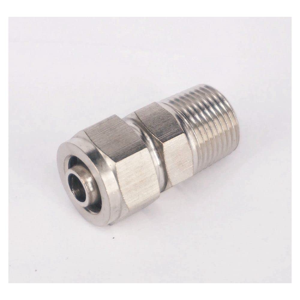 304 Stainless Steel Bulkhead 3/8