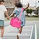 Wetry Tasche für Toniebox, Aufbewahrung für Tonie Hörfiguren, Clever Set, Ladestation und Kopfhörer, Nur Tasche (Rosa)