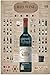 Produktbild FWJZDSP Rotwein Wissen Populäre Wissenschaft Metall Zinn Zeichen Verstehen Die Geschichte Von Rotwein Poster Weingut Wand Dekor
