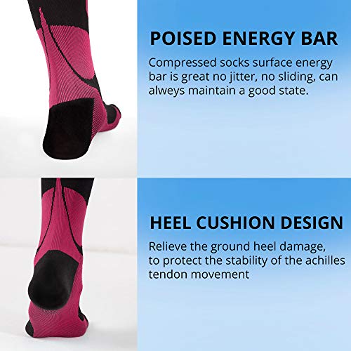 Image of Professional Compression Socks 20-30 mmHg, Medical, Orthopedic Support, Nursing