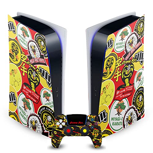 Autocollant PS5 Digital Cobra Kai pour sublimer votre setup gaming