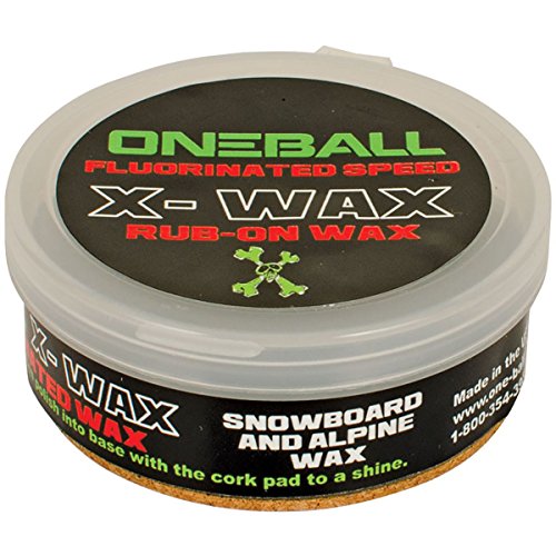 One Mfg X-Wax Rub-On Snowboard & Ski Wax 30g - Our fastest wax, in a convenient rub on container.