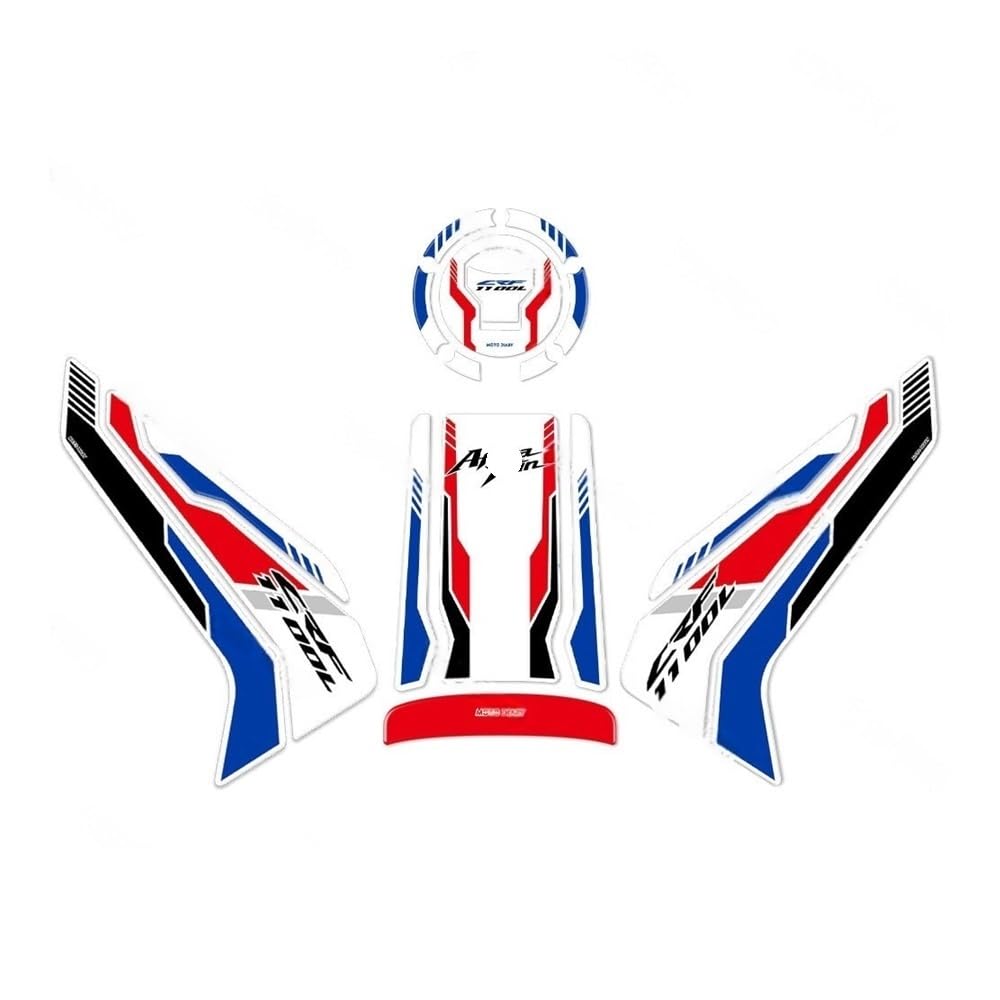 Fuel Tank Sticker Oil Gas Cap Decal Cover Protector for Ho&nda Crf1100l Afr&ICA Tw&in Crf 1100l CRF1100L Tanks Pad Protector