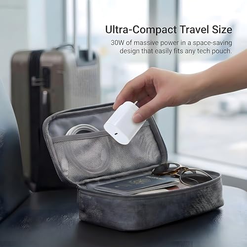 Image of USB C Charger Block 30W PD Super Fast Charging Block Type C Plug Cube Wall Adapter Power Brick USB C Block for iPhone 17, 17 Air, 17 Pro Max,16,16e,15,14,13,12, 11, iPad, mini, Galaxy S26 /S25 /S24