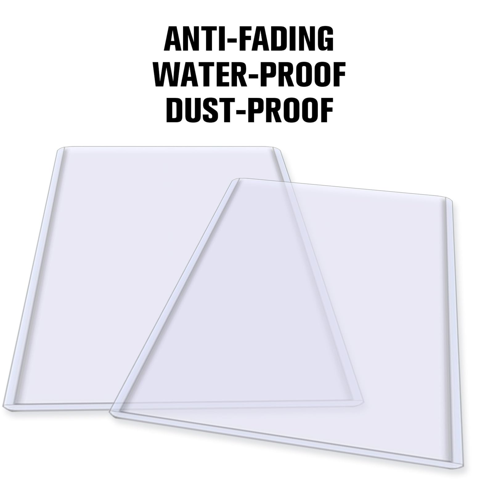 5PCS Comic Book Toploader, Premium PVC Hard Sleeves for Current/Silver Age Comics, 7.6x11 Inch Crystal Clear Protection, for Display & Storage Holder Comic Book Top Loader (5)