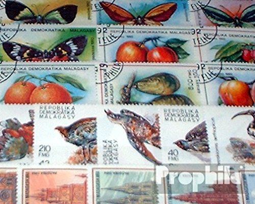 Prophila Collection Madagascar 1299-1305 (Completa Edizione) MNH ** MNH 1991 Cani (Francobolli per i Collezionisti) Cani/Lupi/iene