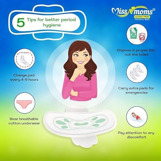 Buy MISS N MOMS XXL Soft Sanitary Pads for Women - 80 Pads, Rash