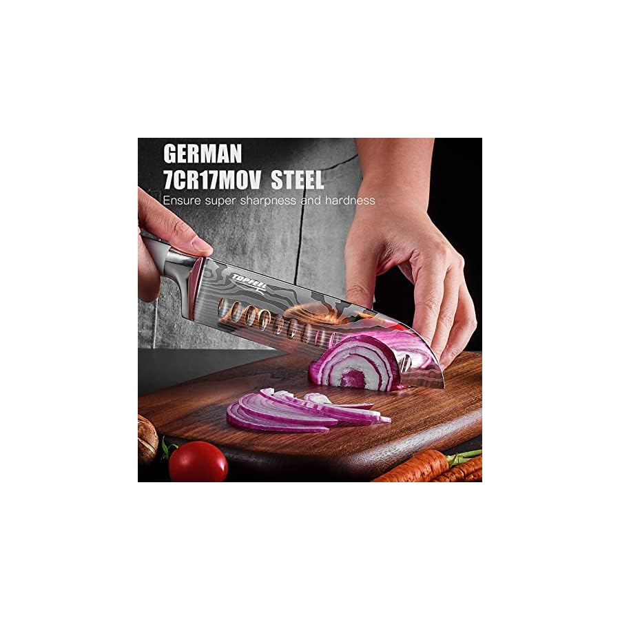 Professional-Chef-Knife-Set-7CR17MOV-German-High-Carbon-Stainless-Steel-Japanese-Knives-3PCS-8-Chefs-Knife-7Santoku-Knife-5-Utility-Knife-White-Sharp-Kitchen-Knife-Set-with-Gift-Box Topfeel 3PCS Professional Chef Knife Set, Ultra Sharp Japanese Kitchen Knife, German High Carbon Stainless Steel 8 inch chef's knives 7 inch Santoku Knife 5 inch Utility Knife with Gift Box