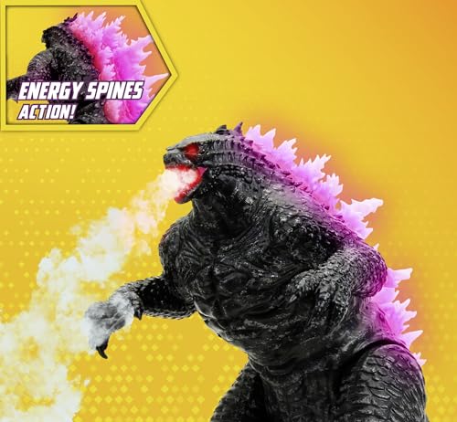 Jada Toys Godzilla Heat-Ray Breath RC Figur (63 cm) mit Wasserdampf-Hitzestrahl - ferngesteuerte Actionfigur aus Godzilla x Kong: The New… – Ansicht 6