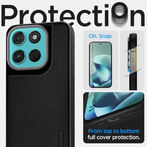 Image of Jkobi Rubberised Back Case Cover for Motorola Moto G67 Power | G57 Power (Textured Grip Design | Micro-Fiber Cloth Inside | Slim and Light Weight | Soft Touch and Feel)