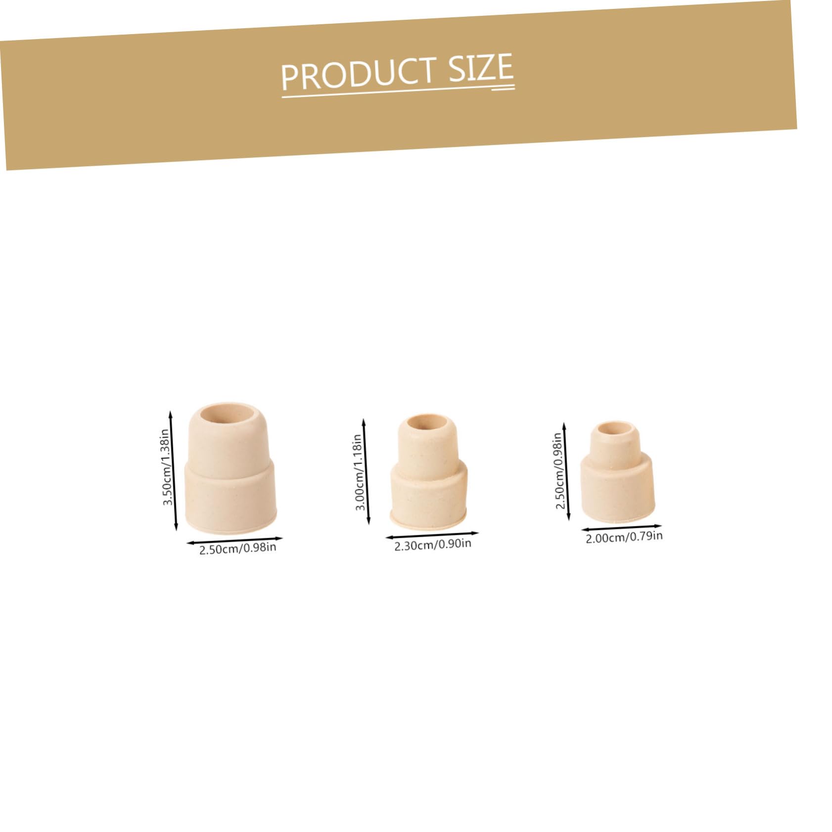 MAGICLULU 5 Ensembles Lot De 5 En Caoutchouc À Usage Quotidien Pour Verrerie Bouteilles Tubes À Essai Pour Pichets De Laboratoire Pour 30 pièces * 5