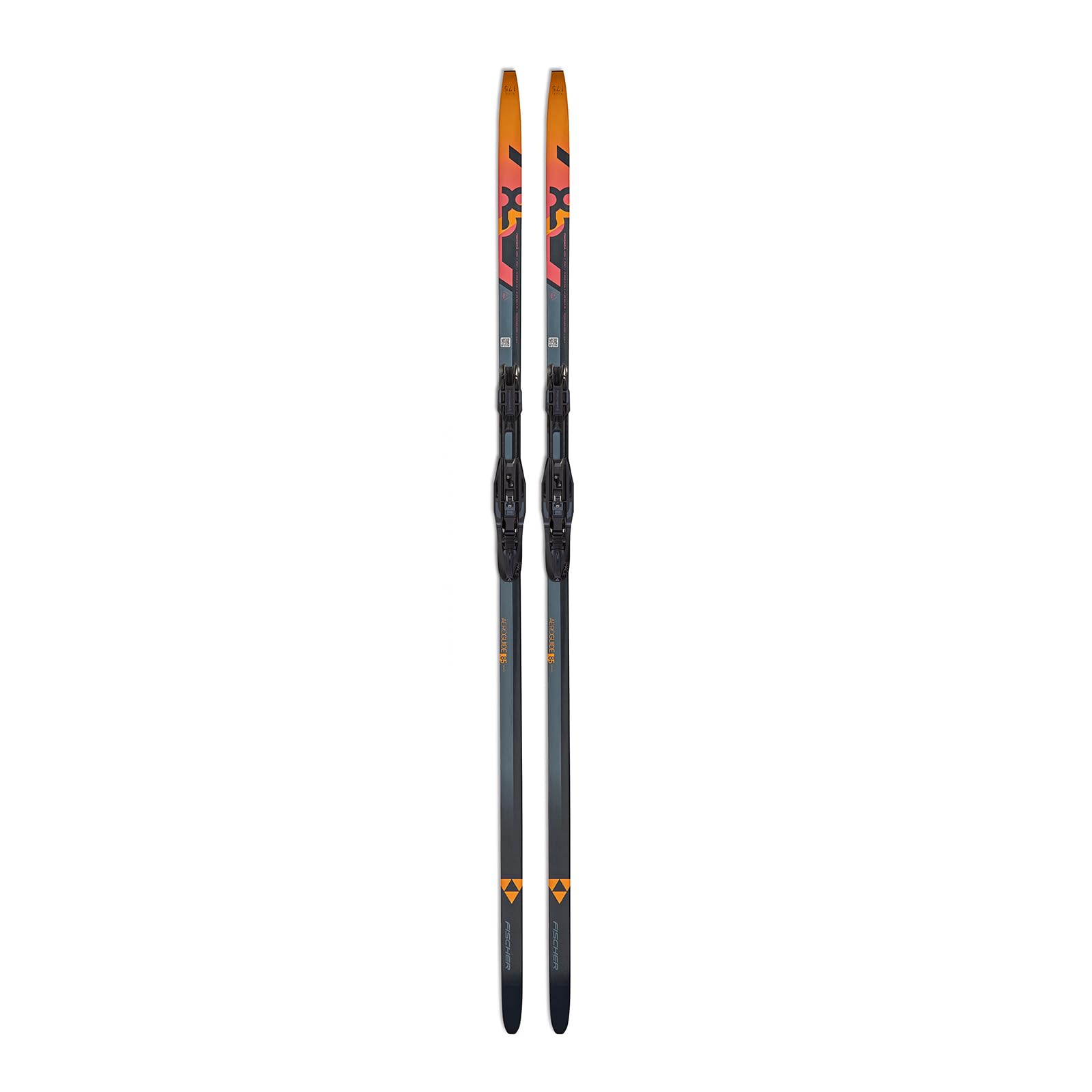 FISCHER Unisex Adult Aeroguide Skate 85 Lightweight Torsion-Free Cross-Country XC Nordic Skis with Race Skate IFP Bindings | Cross-Country Skiing, Outdoor Recreation, Race Skating, Winter Sports, 185