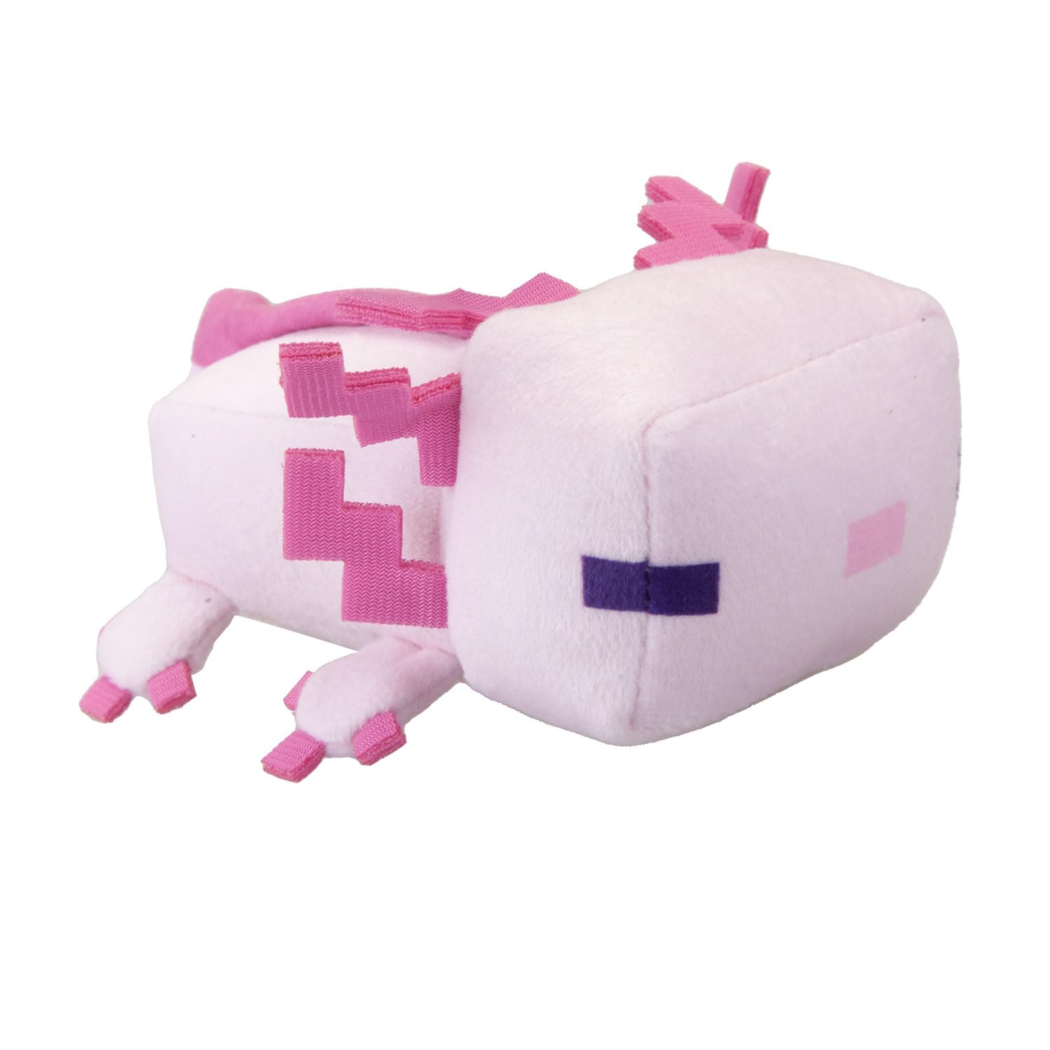 VFM - Minecraft Pink Axolotl Soft Toy Clip On Video Game Character-Officially Licensed Plush Stuffed Toy Plush Toy Cute Stuffed Plushie, Gifts for Birthday, Valentine's Day Chirstmas - 13cm Pink