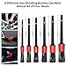 Fitosy Car Interior Duster Detail Brush Cleaning Kit, Soft Dash Vent Dusting Car Detailing Brushes Set Accessories Essentials Supplies Tools for Auto,Truck,SUV,RV