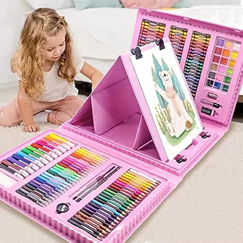 XDISHYN 208 PCS Professional Art Supplies Set Cover