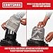 CRAFTSMAN CMXZVBE38737 Genuine General Debris Wet Dry Vac Replacement Filter Bags with Retaining Band for Most CRAFTSMAN 2 to 2.5 Gallon Shop Vacuums and Powerhead Bucket Vac, 3-Pack