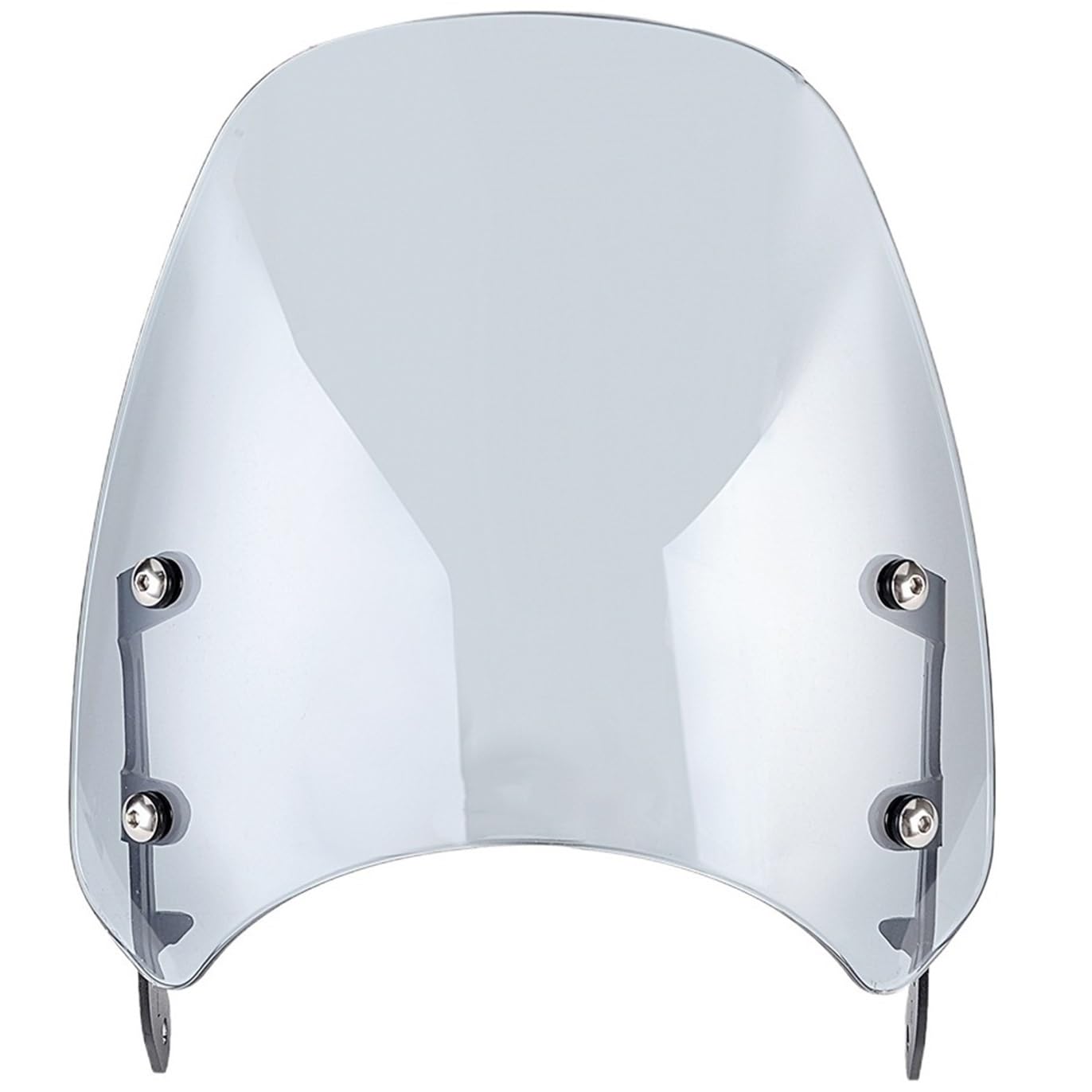 Moto Pare-Brise pour Bonneville T100 T120 1200cc T 100 Thruxton 900 SR500, Déflecteur De Vent Carénage Phare Pare-Brise Bulle/Saute Vent Compatible avec