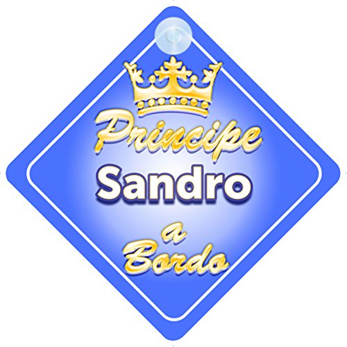 Corona (Crown) Principe Sandro / adesivo bimbo /