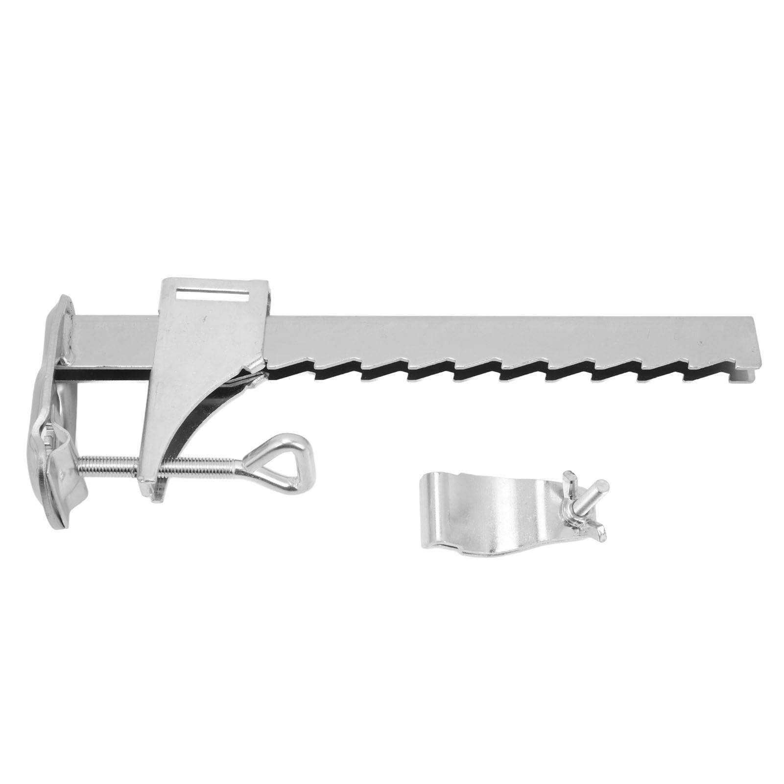 Parasol Holder, Steel Portable Courtyard Parasol Bracket Holder, Quick Setting Garden Umbrella Fixed Clip Holder Stand for Balcony Patio Outdoor