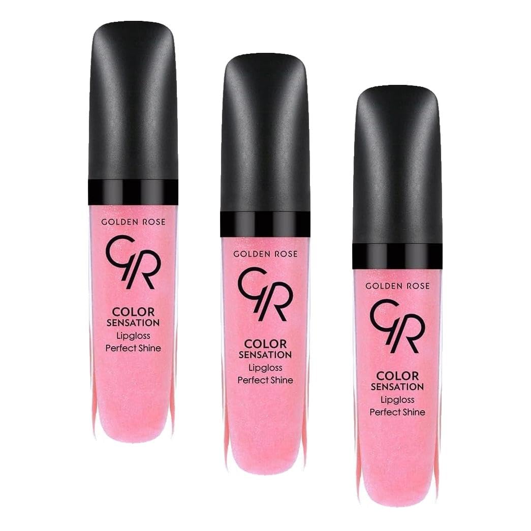 Golden Rose Color Sensation Lipgloss No: 106 - Işıltılı ve Islak Görünümlü Dudak Parlatıcısı (3 paketi)