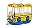 GigaTent My First School Bus pop up Play Tent with mesh Windows for Visibility and Ventilation Large