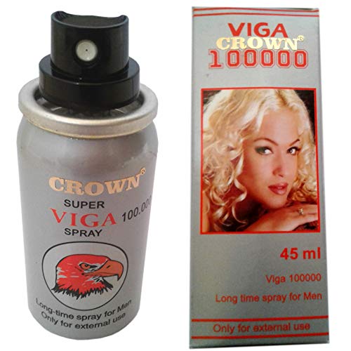 CROWN Viga 100000 Delay Spray for Men Dooz Spray with Vitamin E