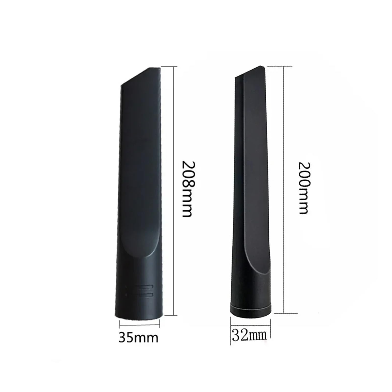 Genérico Boquilla de succión Plana for aspiradora de 32 mm y 35 mm | La boquilla de cabezal de succión plana se adapta a piezas de aspiradora de 32 mm y 35 mm.(32MM)