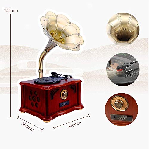 Gramophone Nostalgique Platine Vinyle en Bois Tourne-Disque Vinyle sans Fil Support 3 Types Tourne-Disque Vinyle sans… - Les Beatles, Paul McCartney, John Lennon, RIngo Starr, George Harrison Gramophone Nostalgique Platine Vinyle en Bois Tourne-Disque Vinyle sans Fil Support 3 Types Tourne-Disque Vinyle sans… – Image 3