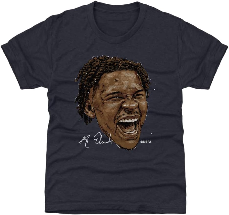 500 LEVEL Anthony Edwards Youth Shirt - Anthony Edwards Minnesota Scream WHT