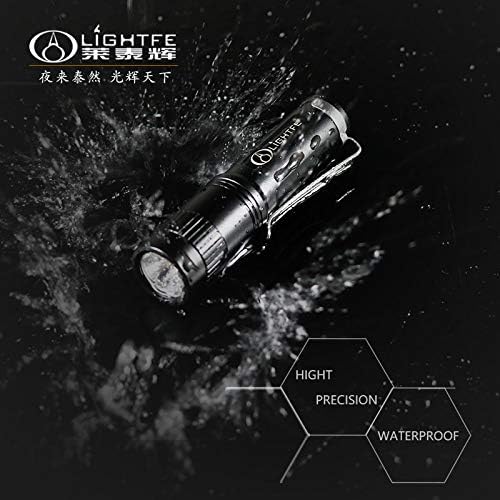 Miniatura 8 de LIGHTFE Linterna de luz negra de 365 nm con salida de alta potencia, haz puro para luz de curación de pegamento UV, brillo fluorescente de roca y