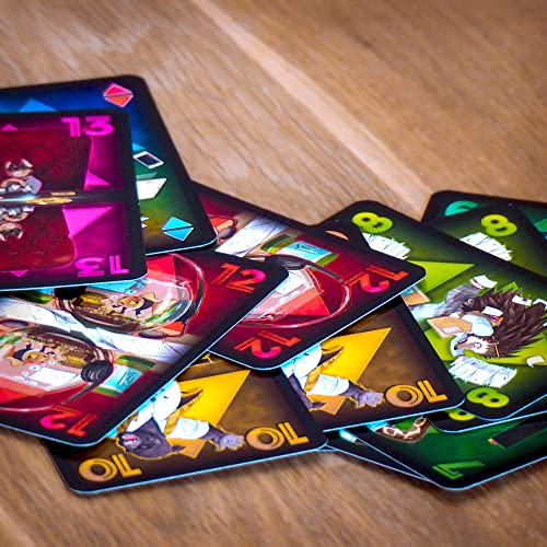 HeidelBär Games Animal Poker - Entertaining Card Game with Animal Illustrations - Fun Family Game and Official Successor of Career Poker - English - 4-8 Players - Ages 8+ – Bild 7