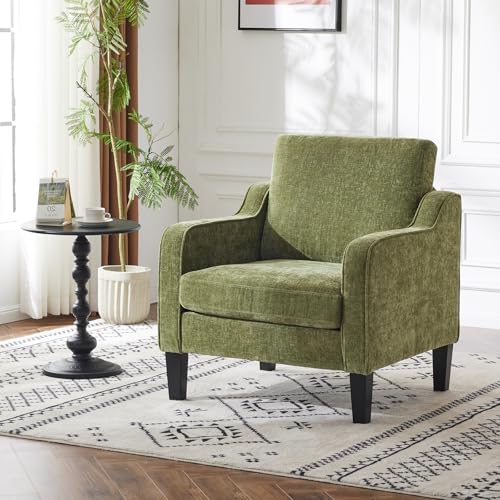 Bonnlo Fauteuil Élégant, Canapé 1 Place Moderne du Milieu du Siècle, Chaise de Lecture...