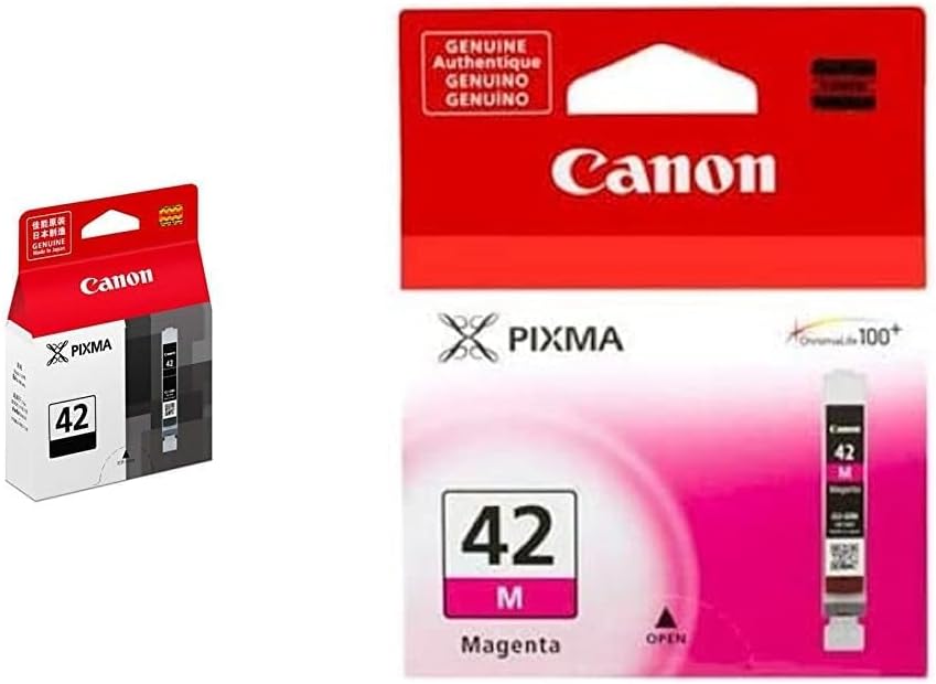 Canon CLI-42 Negro y Magenta Compatible con impresoras PRO-100