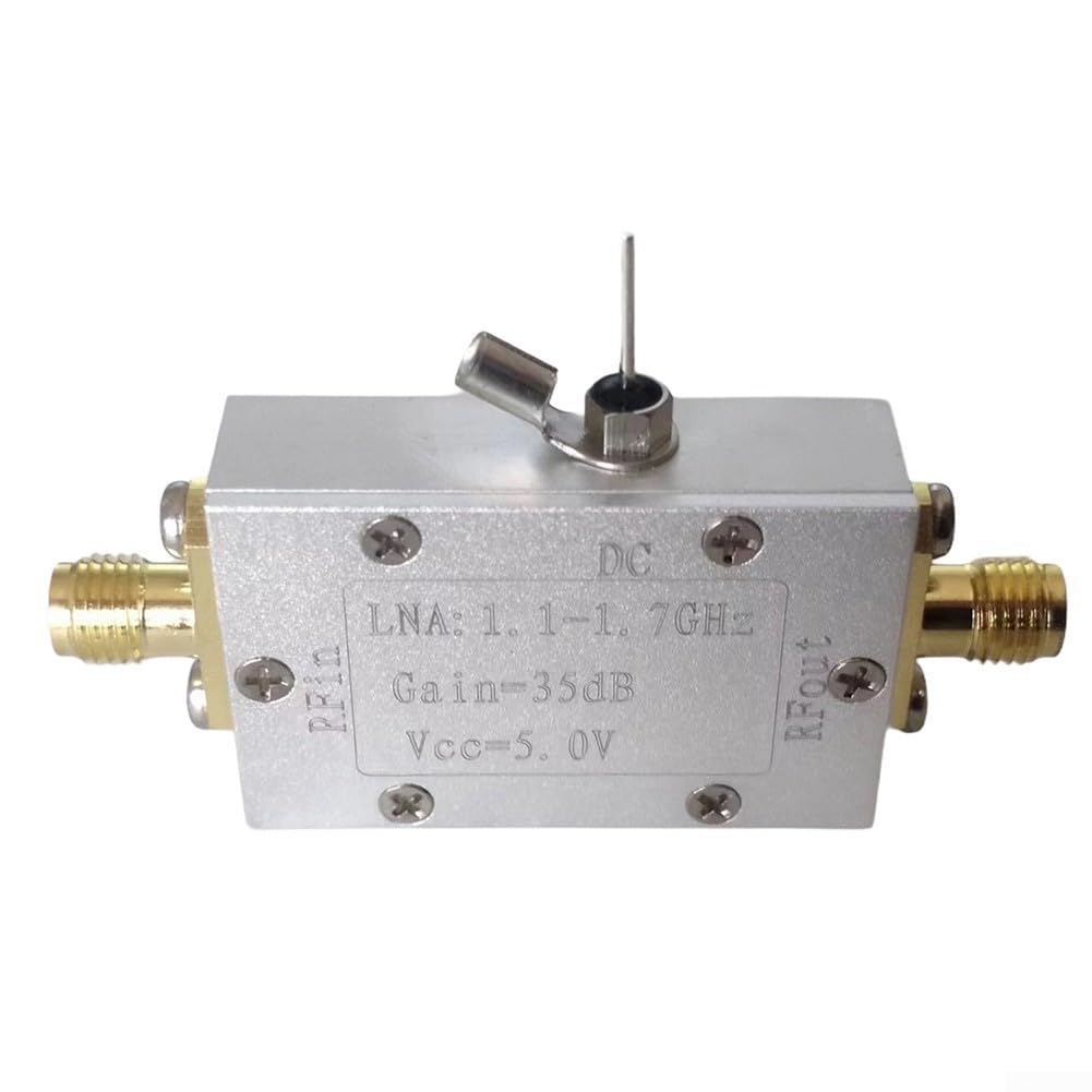 Large bande pour Lna 1,1-1,7 GHz avec gain élevé de 35 dB et pour un bruit ultra faible de 0,6 dB pour GPS Beidou Glonass pour l'amélioration du signal du récepteur Galileo