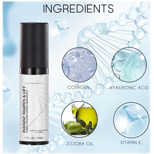 Ninnyi Instant Skin Tightening Cream for Face, Eye Wrinkle Reducer New Serum Firm and Restore Anti Aging Formula - Image 3